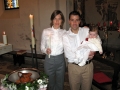 Polona, Mario in njuna krščenka Ilaria, 29.11.08